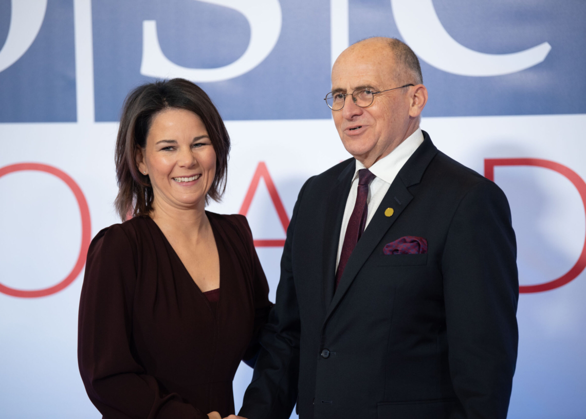 Szczyt OBWE w Łodzi - przywitanie gości