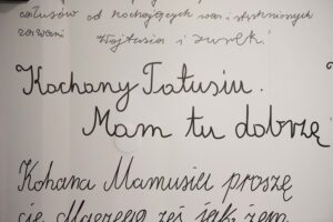 Mamo, czemu nie przyjeżdżasz? Listy dzieci z obozu na Przemysłowej w Łodzi na łódzkiej wystawie