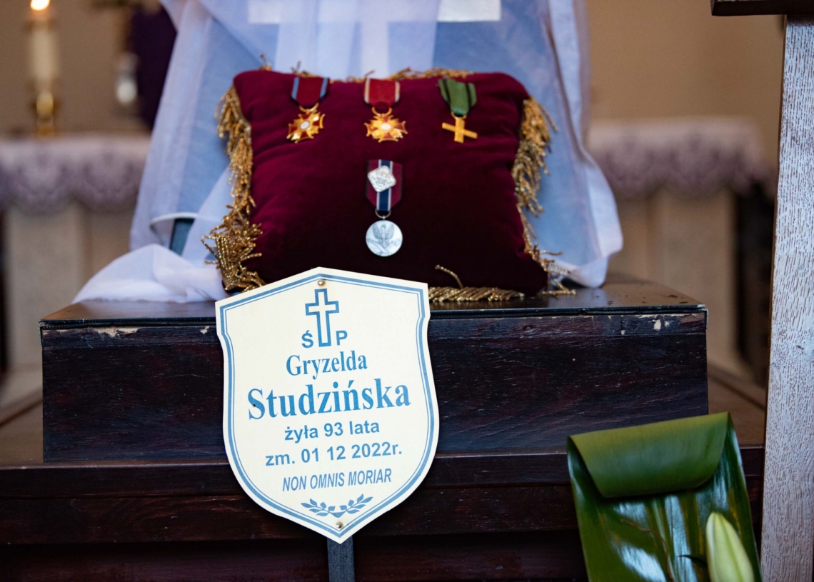 Pogrzeb Gryzeldy Studzińskiej
