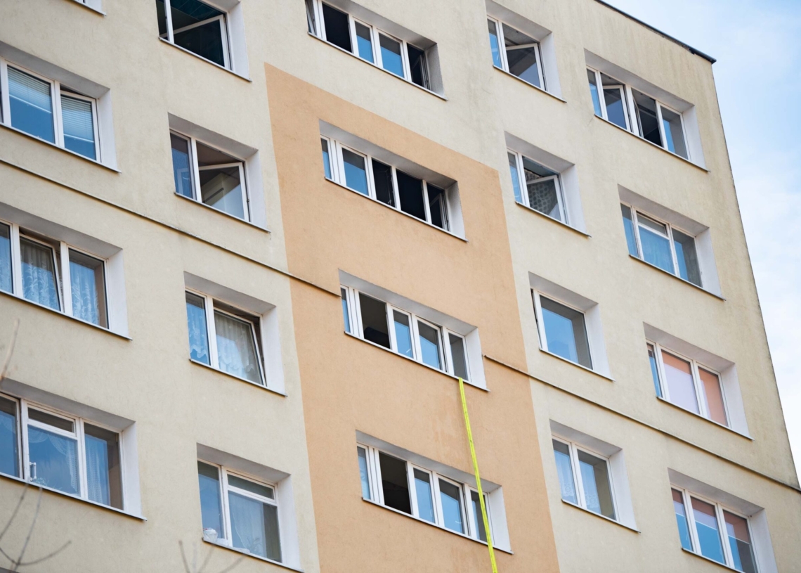 Pożar na Wileńskiej w Łodzi
