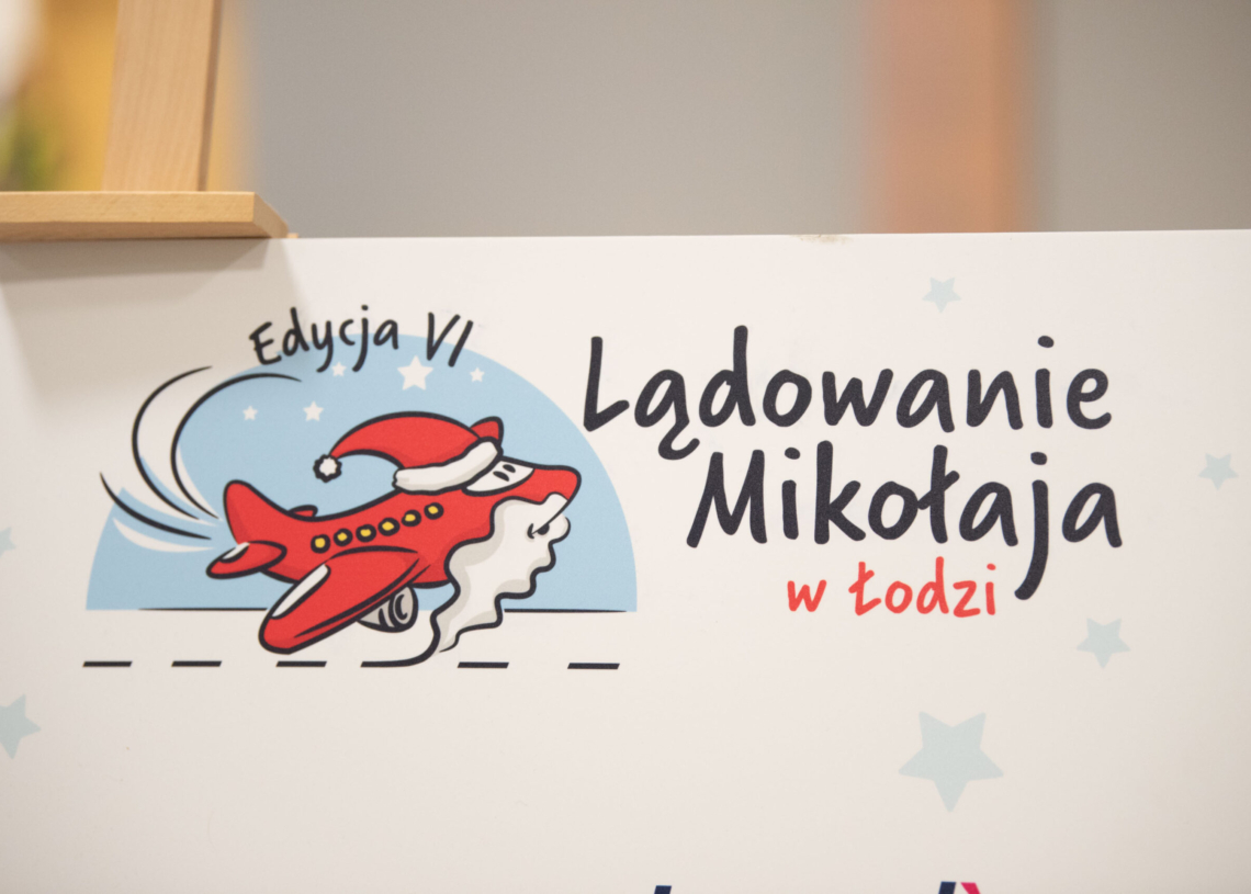 Lądowanie Mikołaja w Łodzi