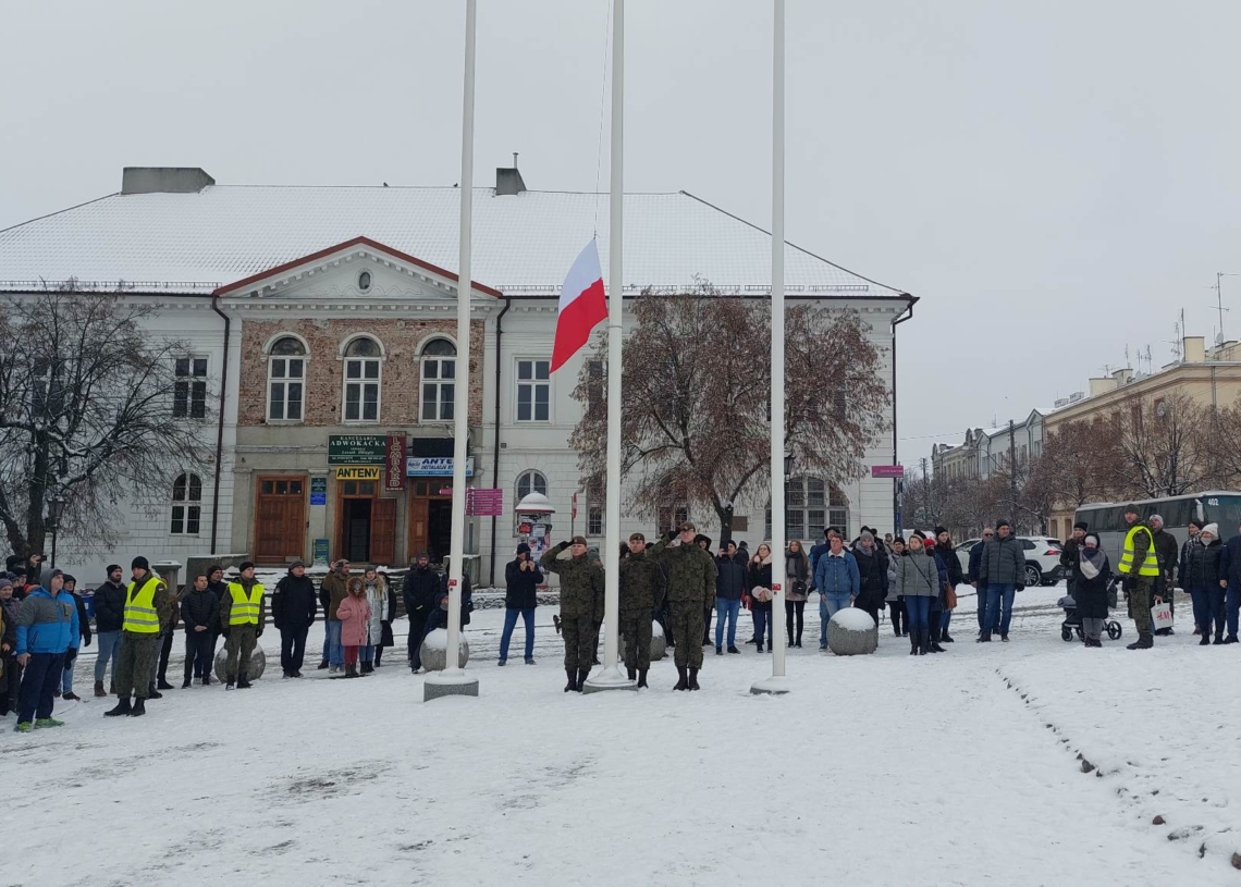 Przysięga żołnierzy WOT w Kutnie