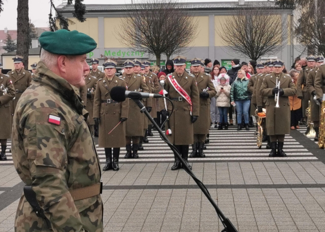 Przysięga żołnierzy dobrowolnej zasadniczej służby wojskowej