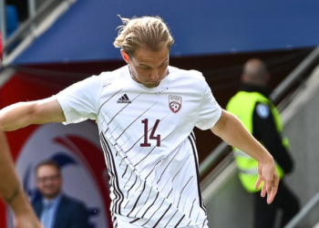 Andrejs Ciganiks na testach w Widzewie Łódź