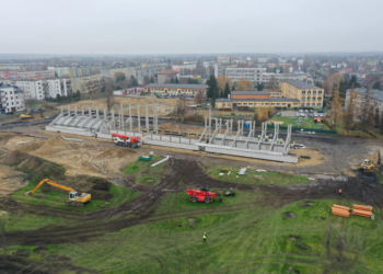 Przebudowa stadionu w Skierniewicach
