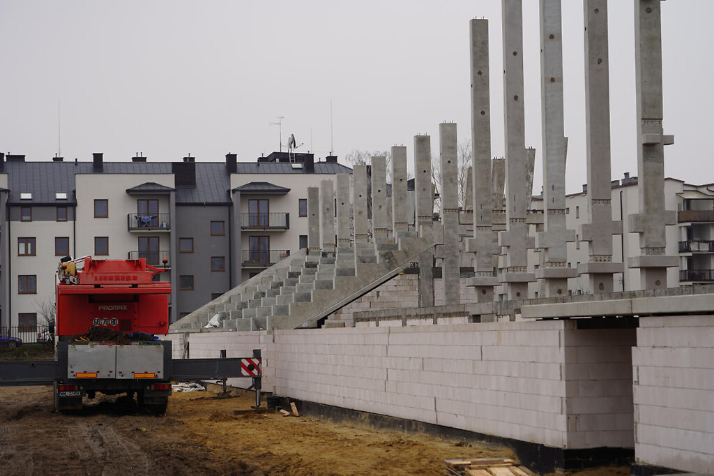 Przebudowa stadionu w Skierniewicach