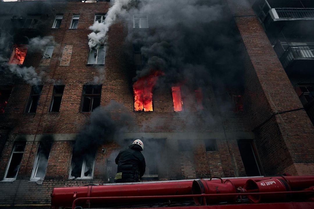 Wojna na Ukrainie. 288. dzień rosyjskiej inwazji. Wiele ukraińskich miast i miejscowości pod ostrzałem 1 Wojna na Ukrainie. 288. dzień rosyjskiej inwazji. Atak na Bachmut