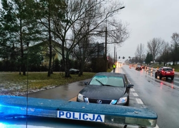 Wypadek w Bełchatowie