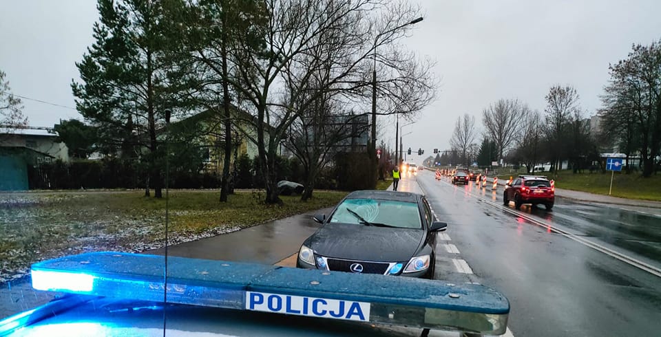 Wypadek w Bełchatowie