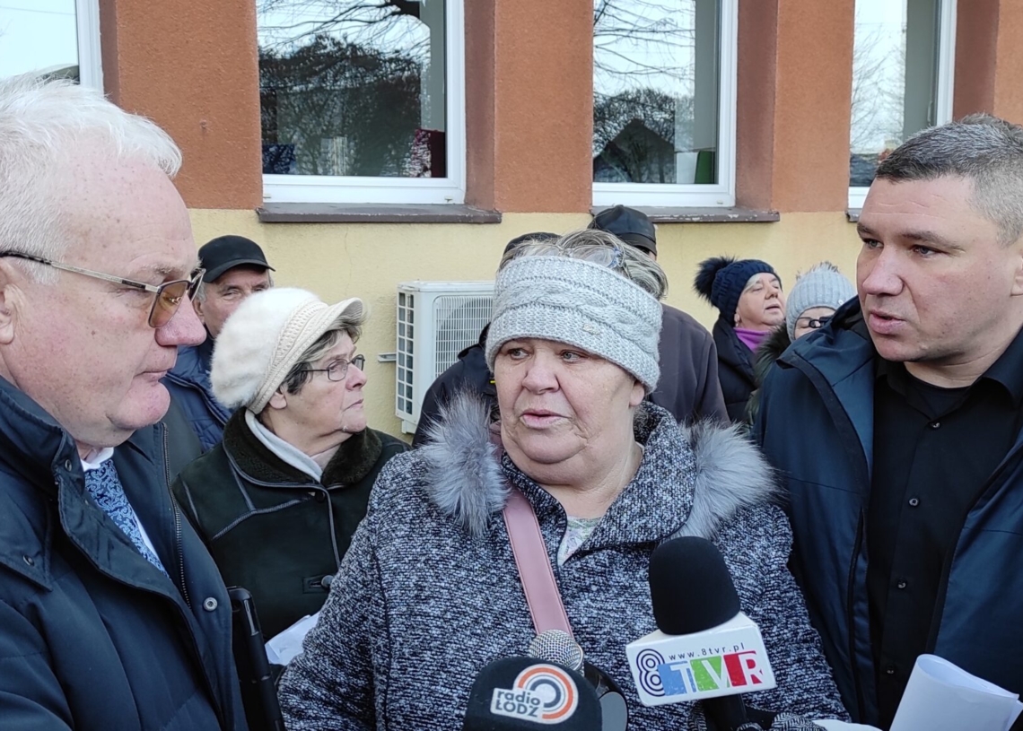 Protesty w sprawie czynszu w Łasku