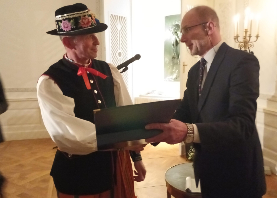 Łowiczanin roku 2022. Tytuł zdobył właściciel Muzeum Ludowego w Sromowie