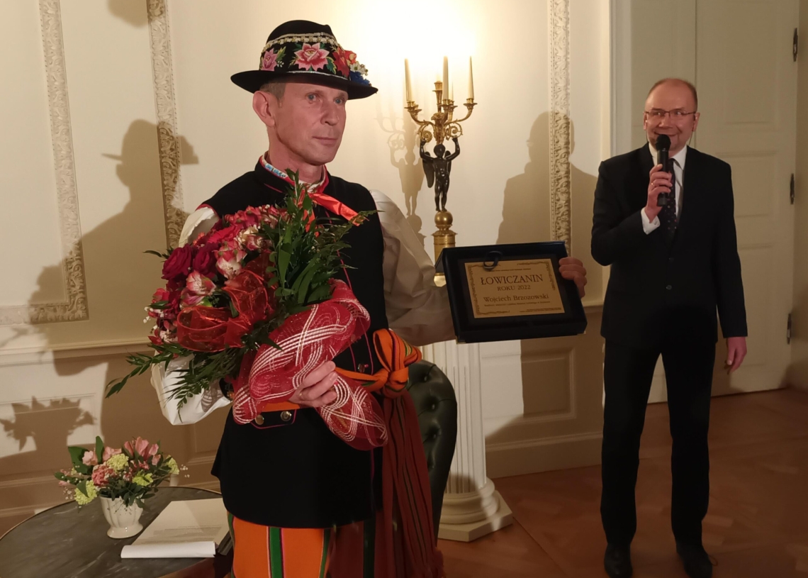 Łowiczanin roku 2022. Tytuł zdobył właściciel Muzeum Ludowego w Sromowie