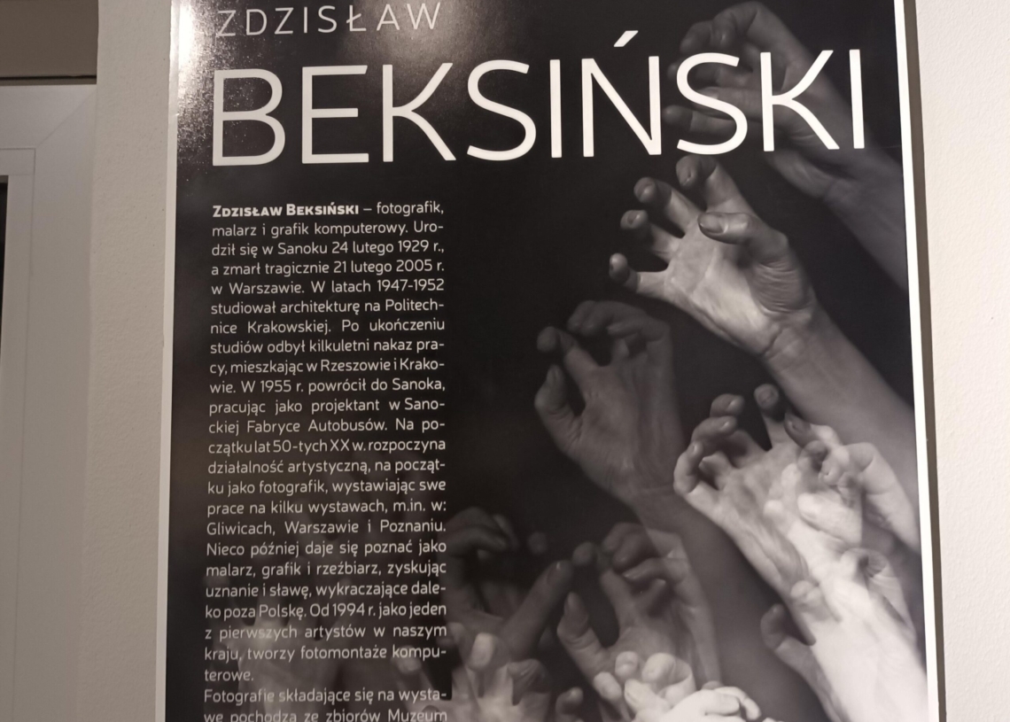 Wystawa prac Zdzisława Beksińskiego w Centrum Kultury i Sztuki w Skierniewicach