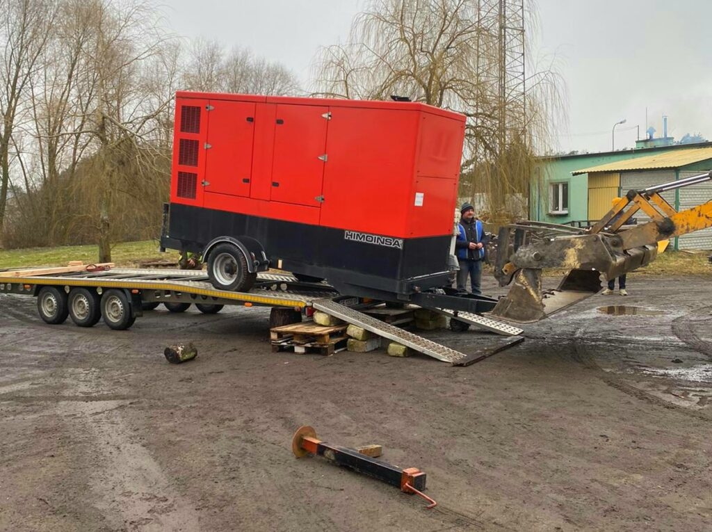 Agregat z uzdrowiska Uniejów do Uzdrowiska Truskawiec na Ukrainie