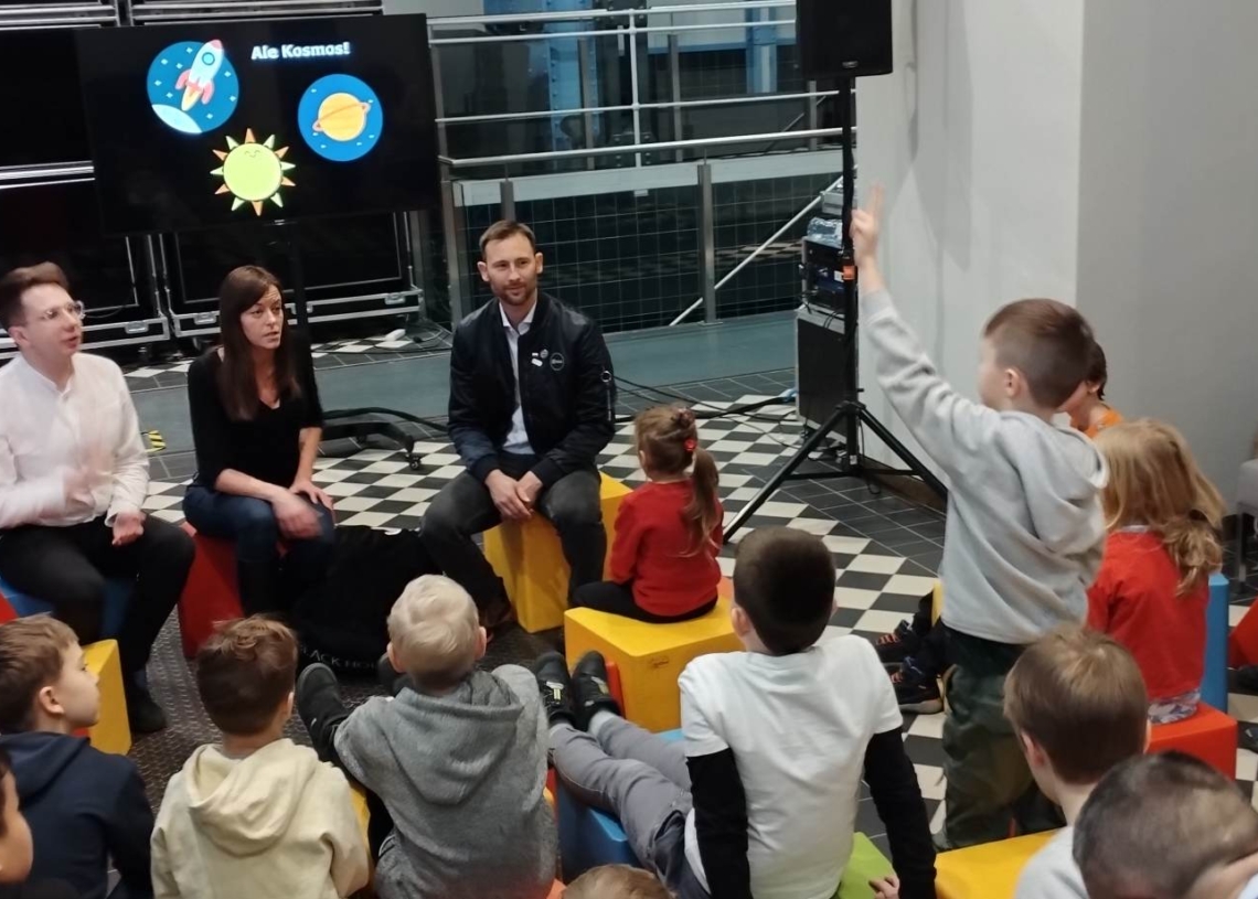Sięgnij gwiazd w łódzkim EC1. Spotkanie dzieci ze Sławoszem Uznańskim