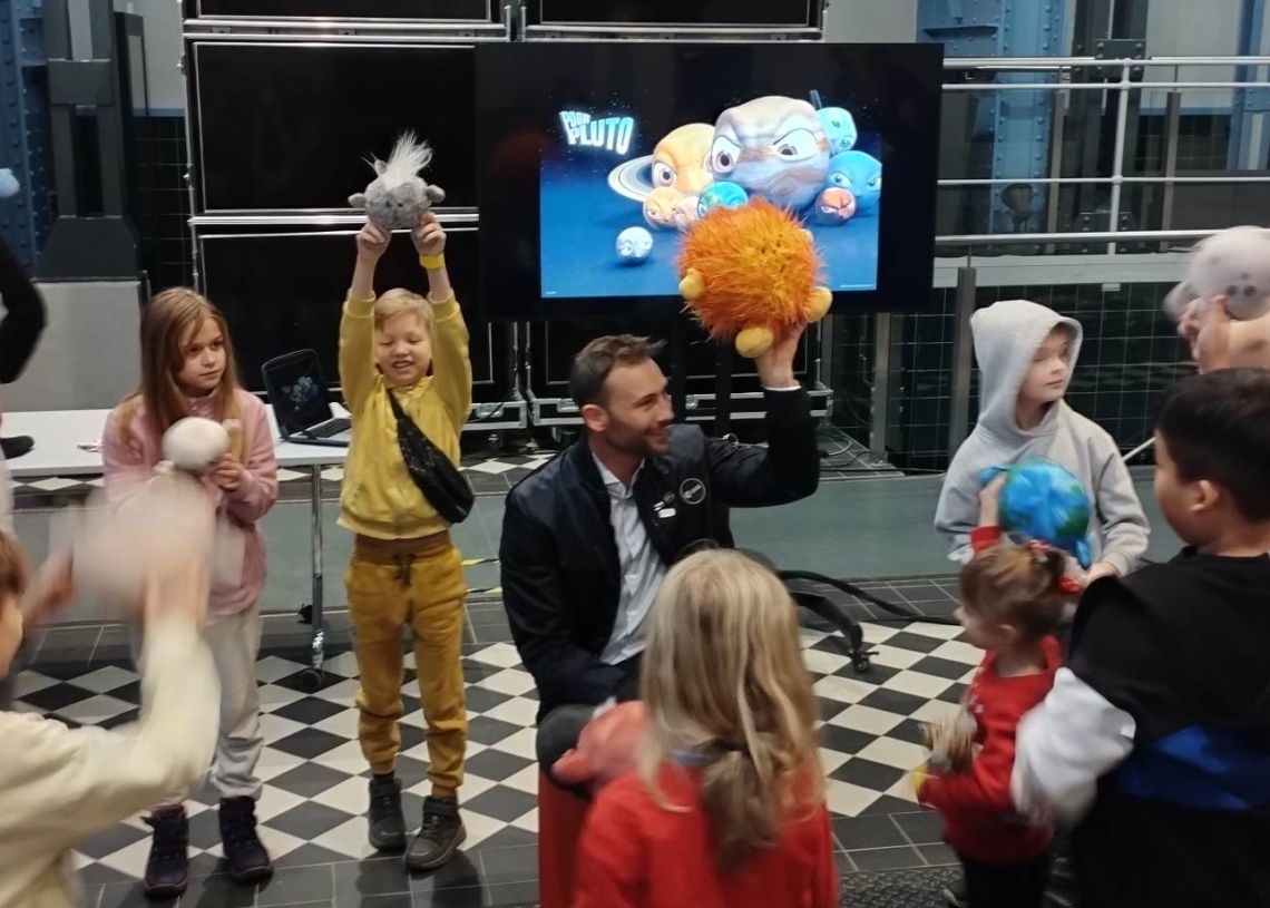Sięgnij gwiazd w łódzkim EC1. Spotkanie dzieci ze Sławoszem Uznańskim