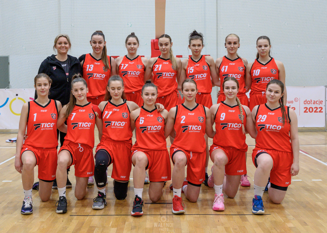 Koszykarki Widzewa U-19 awansowały do półfinału mistrzostw Polski