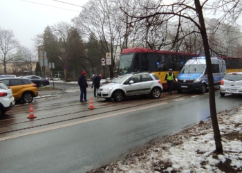 wypadek na Narutowicza