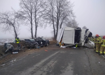 Wypadek w Gruszczycach