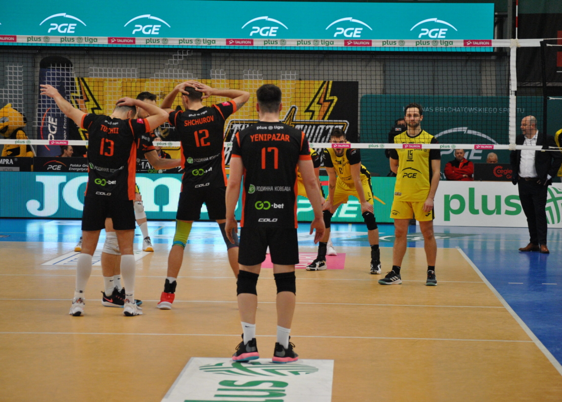 PGE Skra Bełchatów przegrała 0:3 z Barkomem Każany Lwów