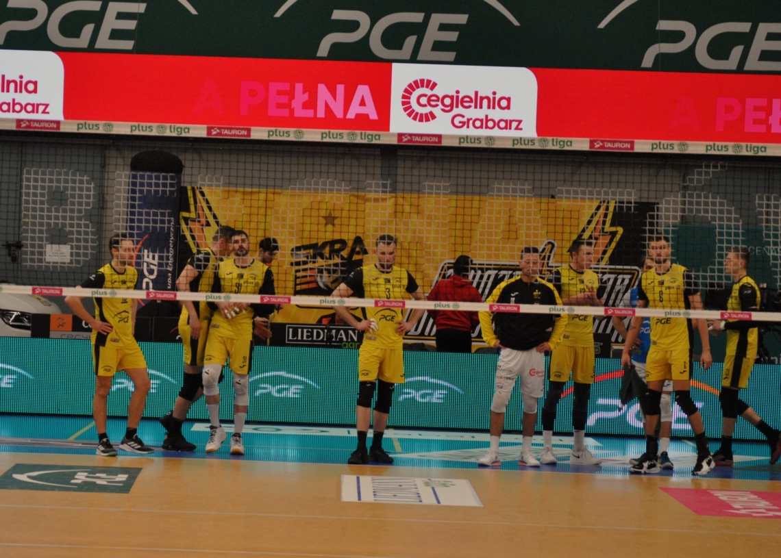PGE Skra Bełchatów przegrała 0:3 z Barkomem Każany Lwów