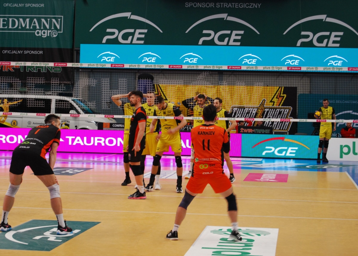 PGE Skra Bełchatów przegrała 0:3 z Barkomem Każany Lwów