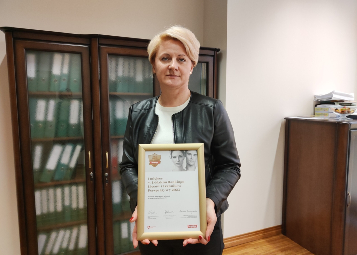 Najlepsze technikum w Łódzkiem jest w Kleszczowie