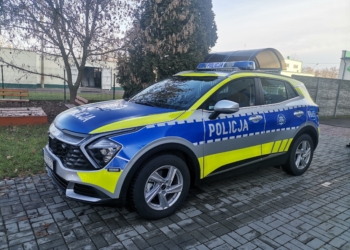 Nowy radiowóz w Ksawerowie