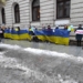 Dzień Jedności Ukrainy. Manifestacja antywojenna w Łodzi 6 Manifestacja antywojenna pod Konsulatem Honorowym Ukrainy w Łodzi