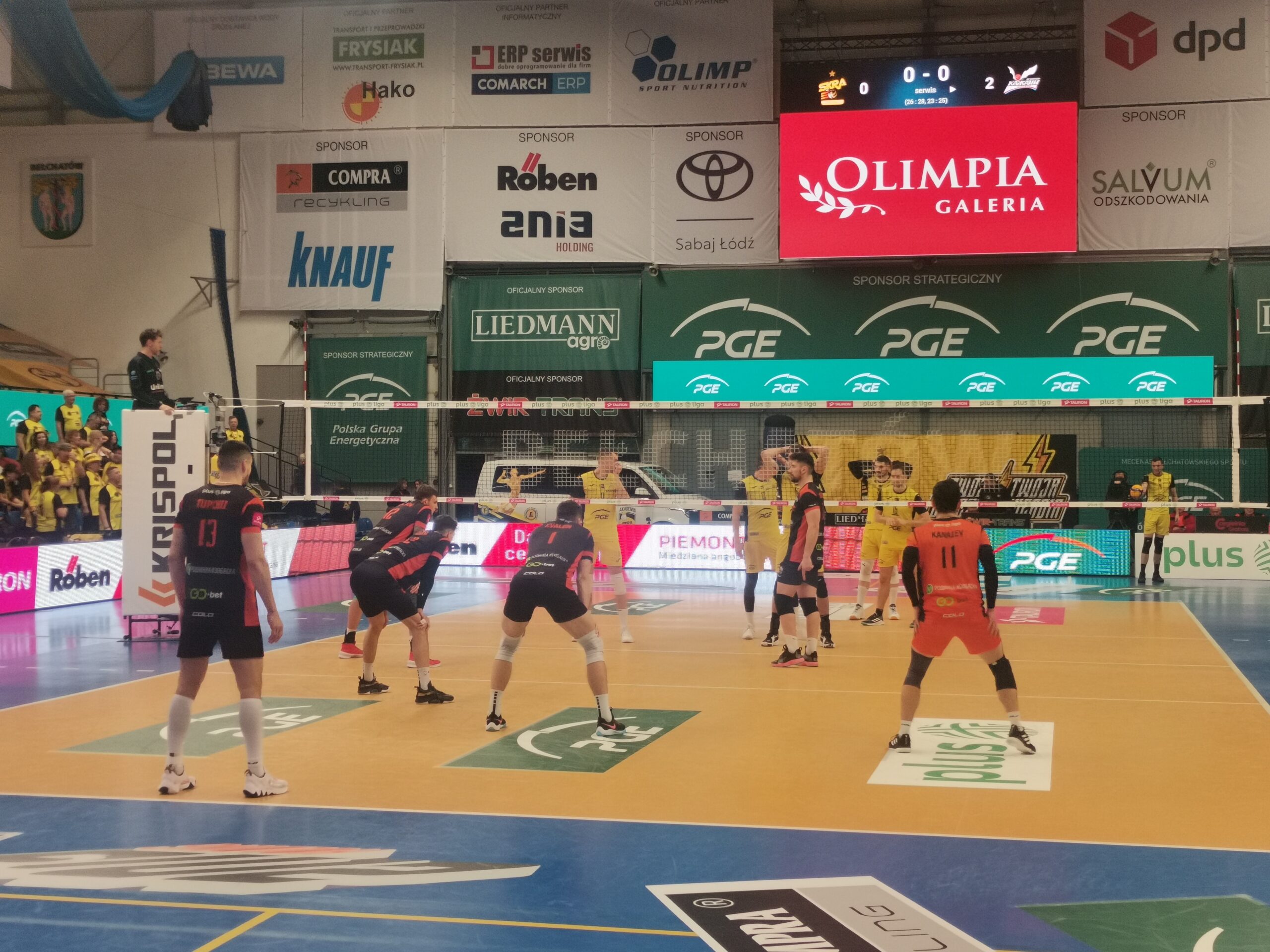 PGE Skra Bełchatów - Barkom Każany Lwów