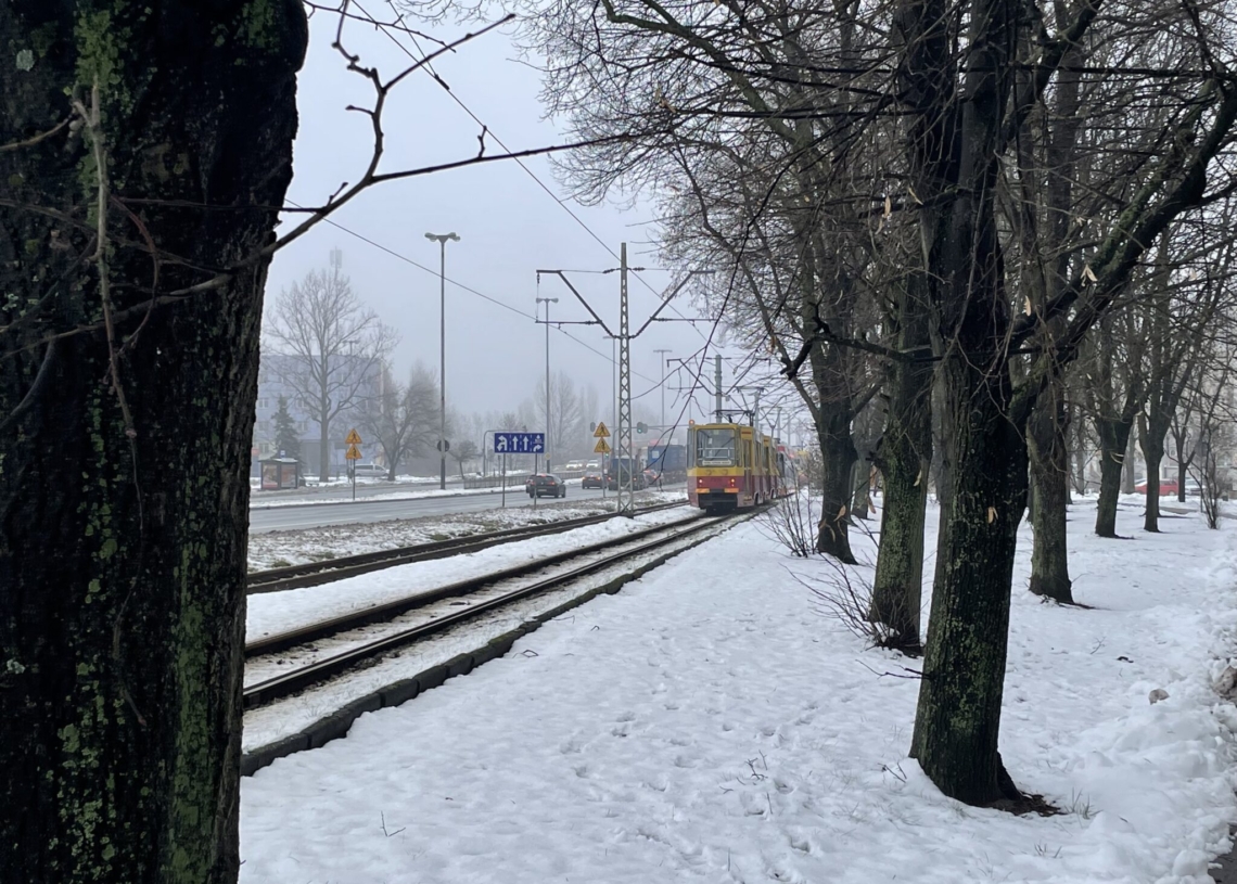 Tramwaje nie kursowały po części Aleksandrowskiej przez blisko 30 minut