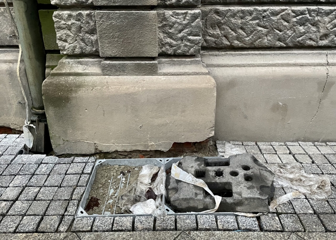 Budowa woonerfu na Moniuszki symbolem przedłużających się łódzkich inwestycji [ZDJĘCIA]