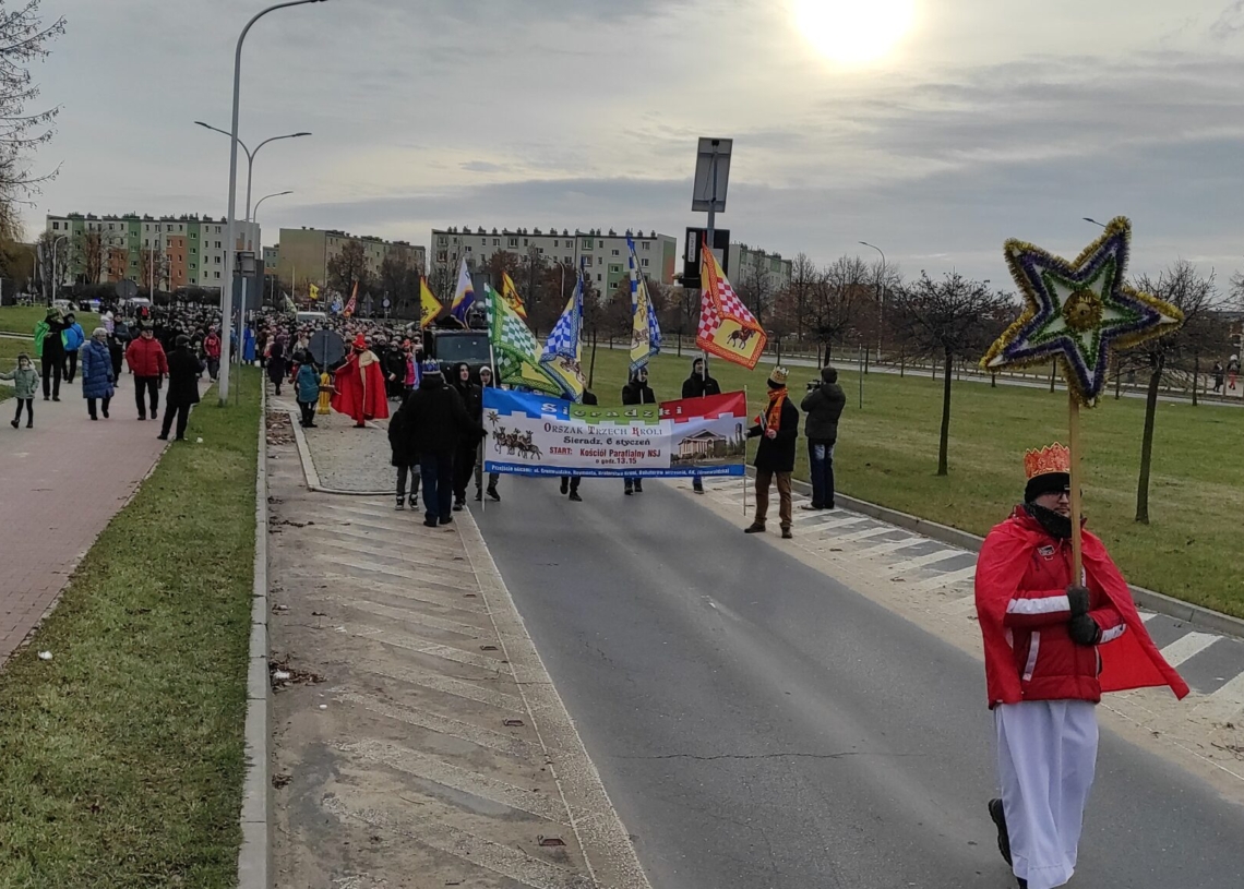 Orszak Trzech Króli w Sieradzu