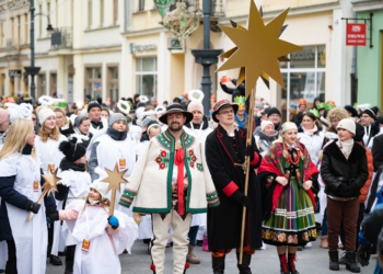 Orszak Trzech Króli 2023 w Łodzi