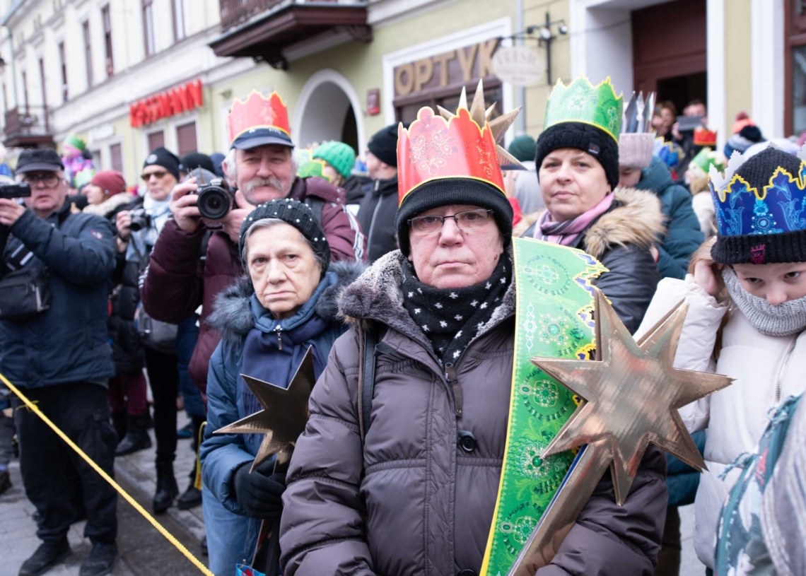 Orszak Trzech Króli 2023 w Łodzi