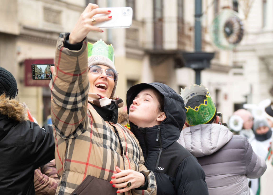 Orszak Trzech Króli 2023 w Łodzi