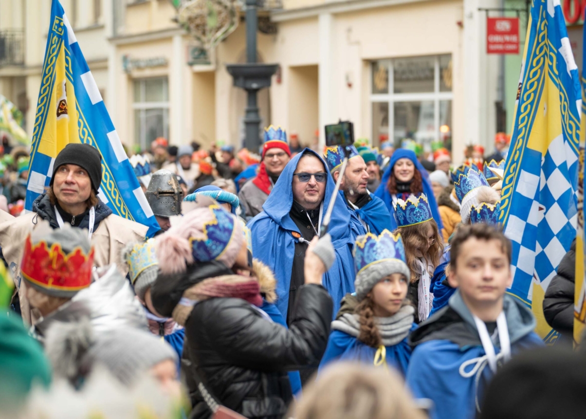 Orszak Trzech Króli 2023 w Łodzi