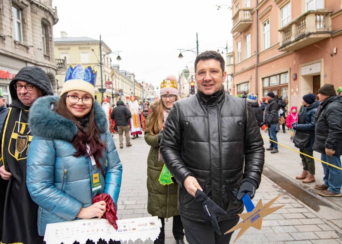 Orszak Trzech Króli 2023 w Łodzi