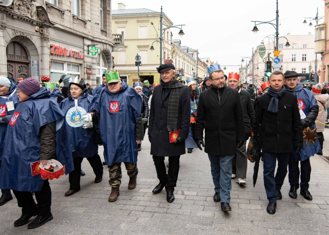 Orszak Trzech Króli 2023 w Łodzi
