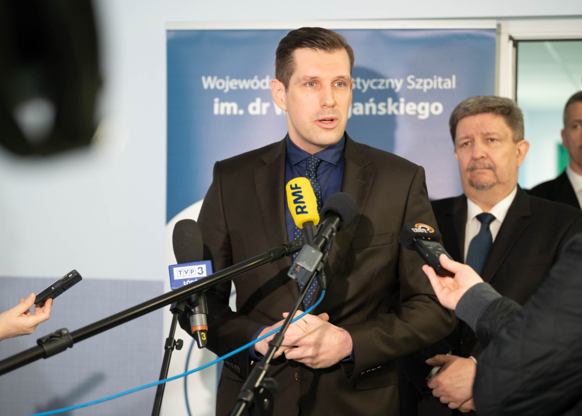 Rehabilitacja po COVID-19 w Łodzi. Otwarcie oddziału w szpitalu im. Biegańskiego