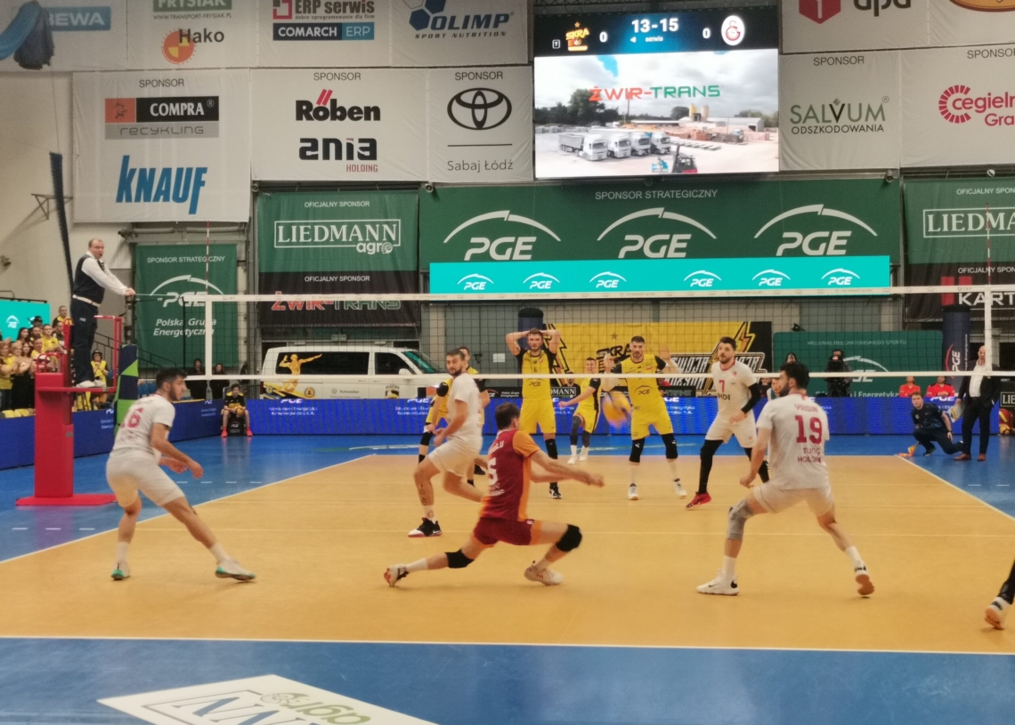 Puchar CEV. PGE Skra Bełchatów - Galatasaray