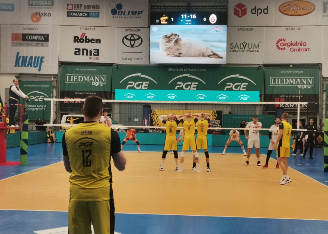 Puchar CEV. PGE Skra Bełchatów - Galatasaray