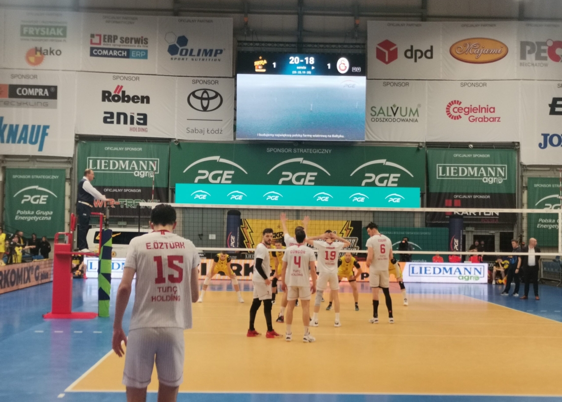 Puchar CEV. PGE Skra Bełchatów - Galatasaray