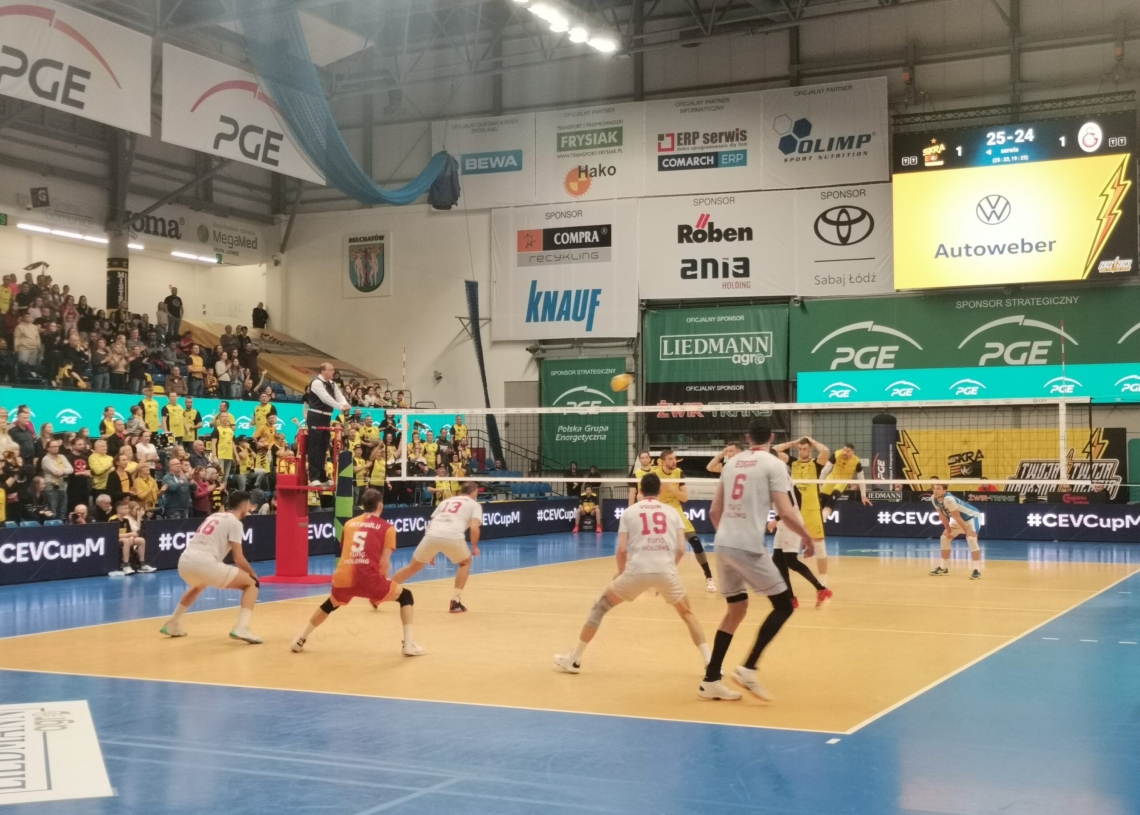 Puchar CEV. PGE Skra Bełchatów - Galatasaray