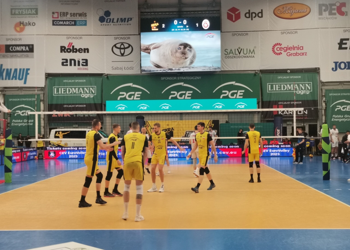 Puchar CEV. PGE Skra Bełchatów - Galatasaray