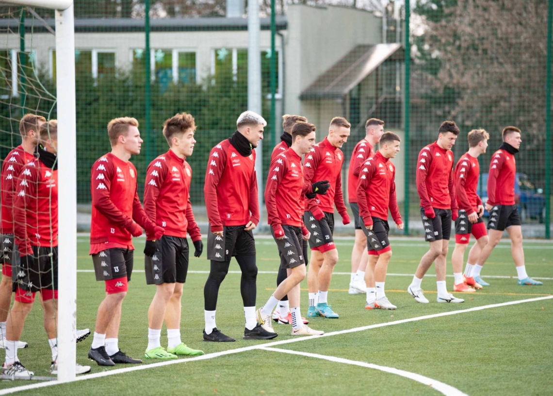 Pierwszy trening Widzewa w 2023 roku