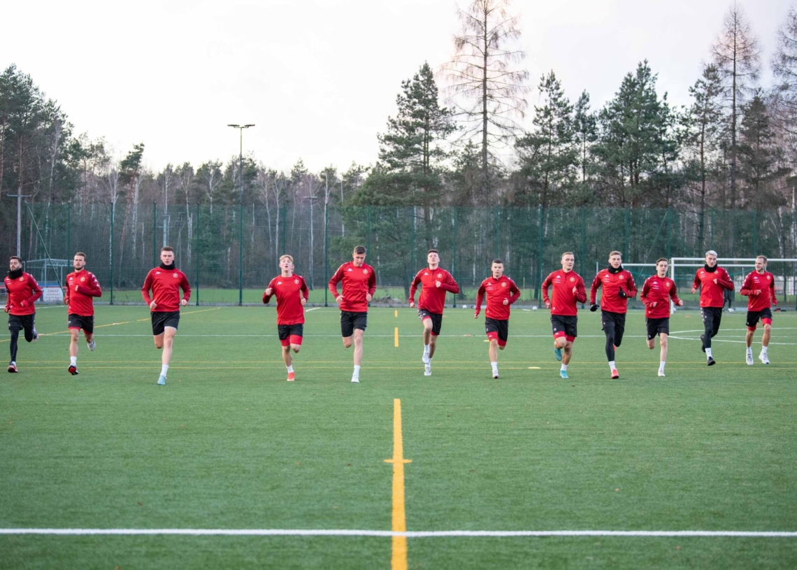 Pierwszy trening Widzewa w 2023 roku