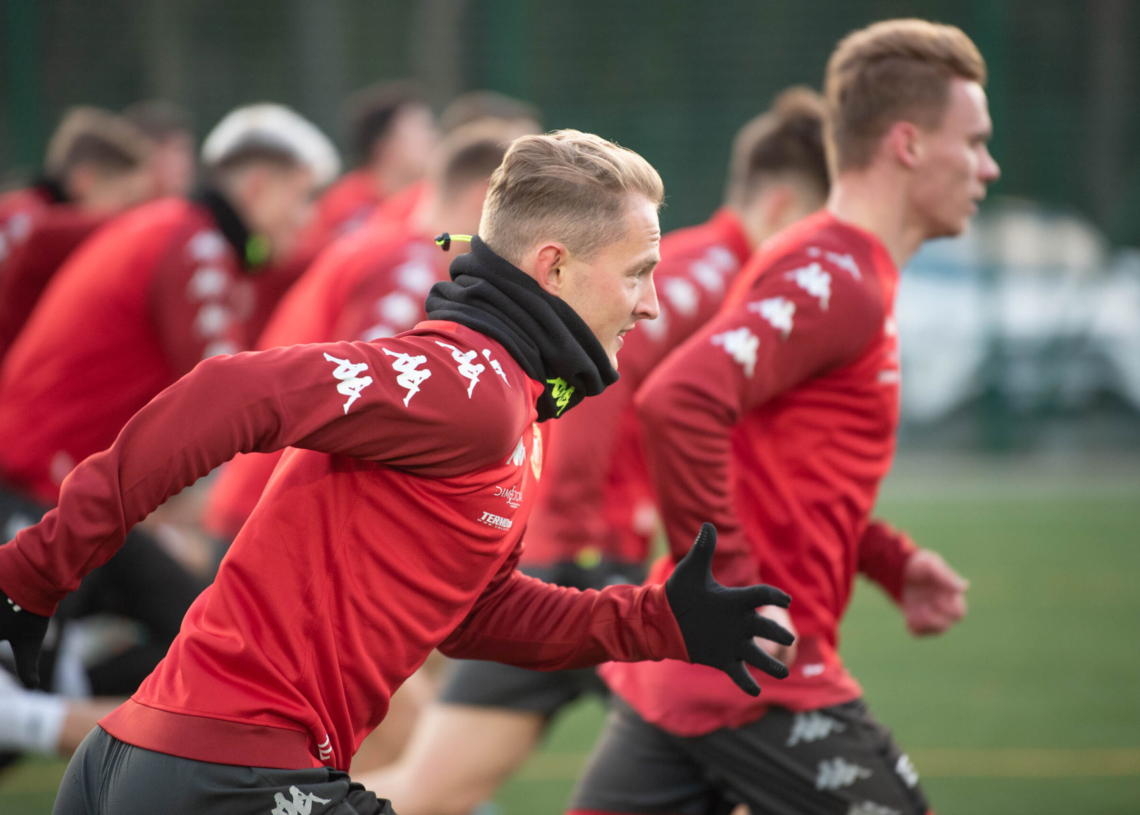 Pierwszy trening Widzewa w 2023 roku
