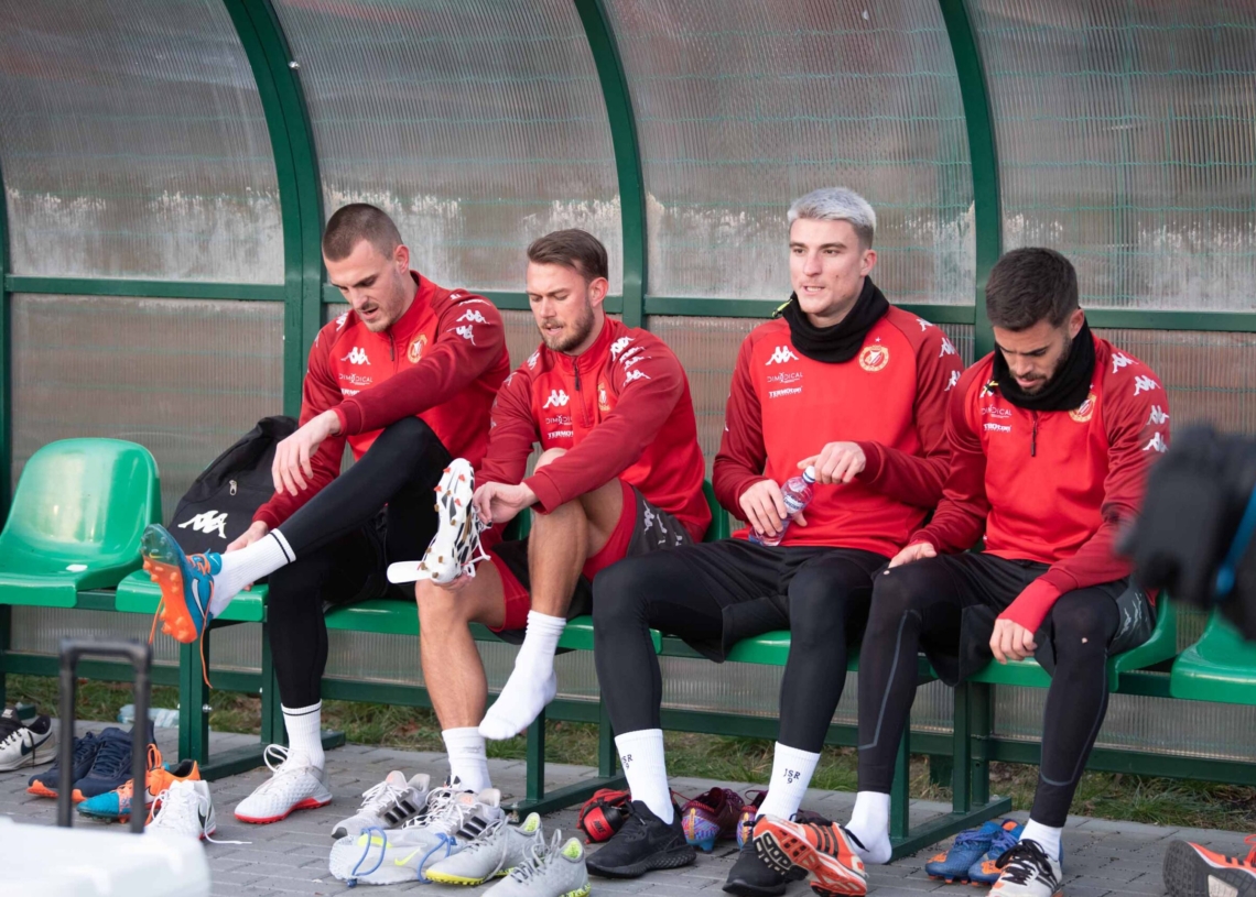 Pierwszy trening Widzewa w 2023 roku