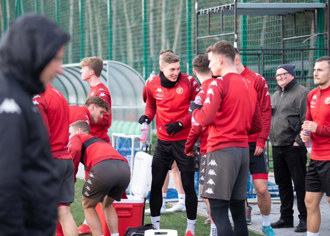 Pierwszy trening Widzewa w 2023 roku